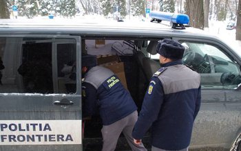 Poliţiştii de frontieră botoşăneni alături …