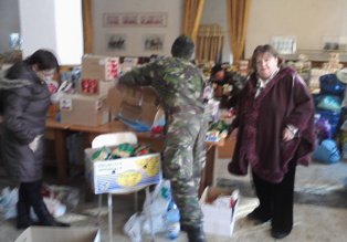 Ajutoare pentru sinistraţi strânse de …