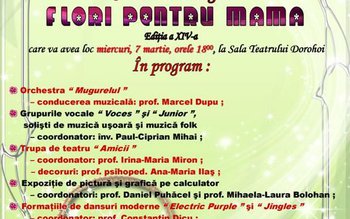 Spectacolul omagial „Flori pentru mama” …