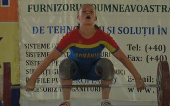 Nou record naţional la haltere …