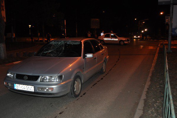 Accident grav pe o trecere de pietoni de pe Bulevardul Mihai Eminescu