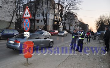 Bărbat lovit de maşină pe …