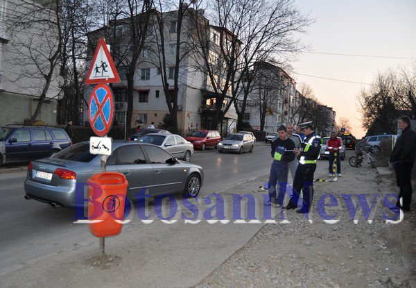 Bărbat lovit de maşină pe strada Octav Onicescu