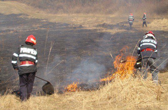 Opt incendii de vegetație uscată