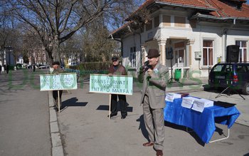 Interes scăzut a cetăţenilor la …