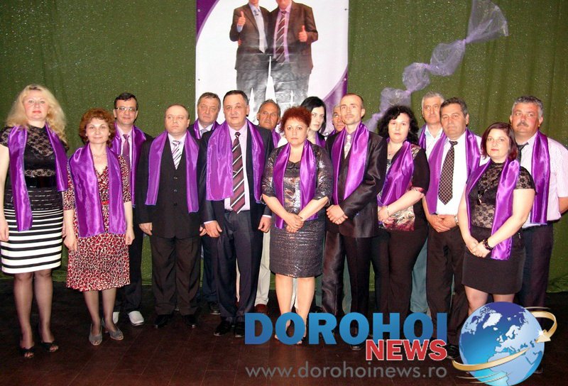 Adunare festivă - VIDEO/FOTO: PP-DD Dorohoi şi-a lansat candidaţii la alegerile locale