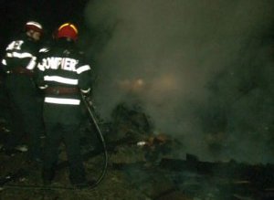 Locuinţă aprinsă de un coş …