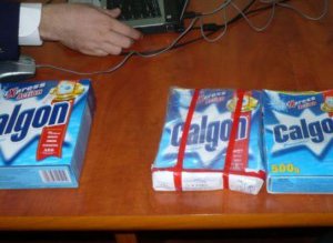 Calgon fără documente confiscat la …