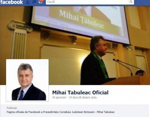 Preşedintele Consiliului Judeţean Mihai Ţâbuleac le dă întâlnire susţinătorilor pe Facebook!