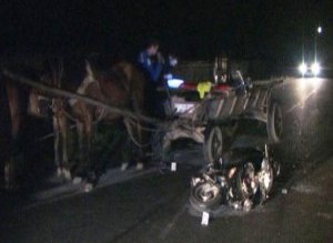 Accident produs din pricina alcoolului …