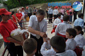 Primarul de la Leorda a inaugurat de „Ziua Copilului” „Centrului de zi” „Îngeraşii Sfintei Marii”