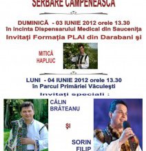 Serbare câmpenească astăzi la Văculești