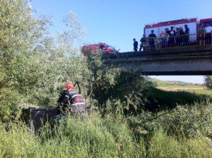 Grav accident de circulaţie produs la Vlădeni