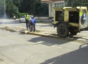 Tramvai deraiat pe strada Primăverii …