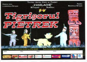 „Tigrişorul Pietrek” duminică la Teatrul „Vasilache”