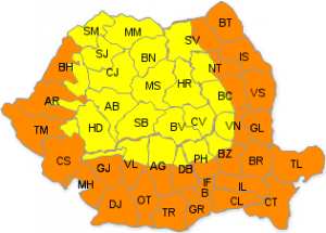 Atenție! Avertizare cod portocaliu de caniculă val de caldură persistent și disconfort termic sever