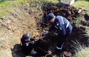 Muniţie neexplodată, distrusă în poligonul din Copălău