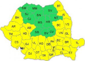 Atenție! Avertizare cod galben de …