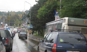 Trafic restricţionat pe podul de …