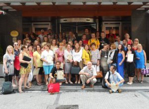 Profesor participant la un curs …