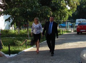 Prefectul Adrian Constantinescu matinal la …