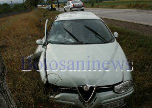 După ce a produs un accident, un italian a fugit de la locul faptei