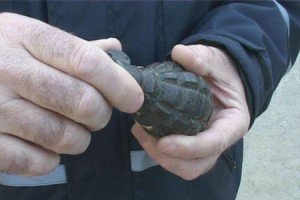 Grenade aduse acasă cu căruţa