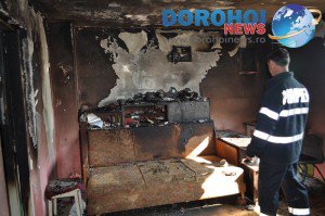 Șocant: Tânără incendiată în propria locuință din strada Dumbrava Roşie din Dorohoi