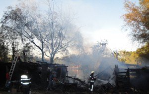 Moară şi cereale devastate de un incendiu la Hudum