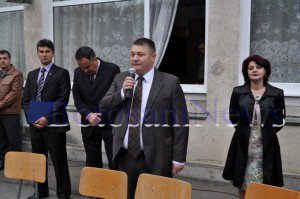Oficialităţi prezente la deschiderea noului an şcolar la Colegiul Naţional “Mihai Eminescu”