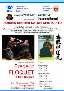 Botoşaniul va găzdui primul seminar concentrat pe studiul sabiei japoneze