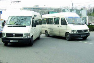 Pasager de maxi taxi, ajuns …