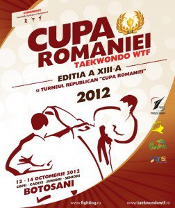 Cupa României 2012 la Taekwondo găzduită de Municipiul Botoșani