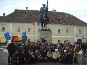 Mesajul Consiliului Unirii a ajuns in Sala Unirii la Alba Iulia