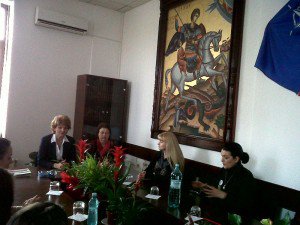 Elevi şi cadre didactice din Macedonia, în vizită la Inspectoratul Şcolar Judeţean Botoşani