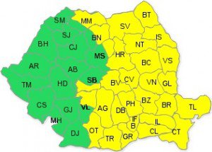 „Codul Galben” de ninsori prelungit …