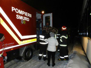 Fetiţă cu arsuri din Drăguşeni, adusă la Botoşani cu ATV –ul pe şenile şi ATVM-ul - VIDEO