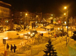 Lucrările de deszăpezire din Botoșani …