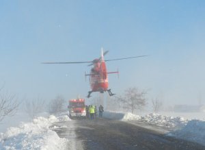 Botoşănean cu infarct, transportat la …
