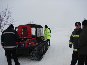 Conducerea judeţului recunoaşte necesitatea achiziţionării unui ATV şenilat pentru salvarea de vieţi 