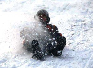 Copil la săniuș accidentat de …