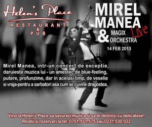 Un concert special pentru oameni speciali, cu Mirel Manea si Magix 