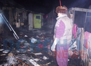 Incendiu devastator. O familie din …