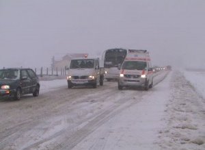 Se circulă în condiții de …