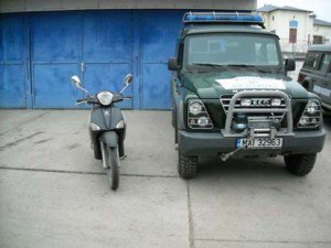 Lucrare penală intocmită de polițiștii de frontieră dorohoieni pentru conducerea unui moped fără permis