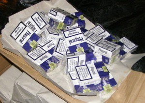 2.480 pachete ţigări de contrabandă confiscate în urma unei percheziții la Coțușca