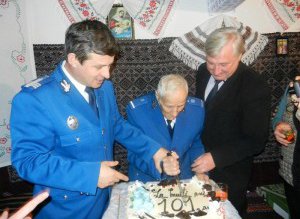 Cel mai vârstnic veteran jandarm …