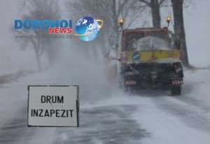 Vezi situaţia drumurilor judeţene şi naţionale din județul Botoșani duminică la ora 6.00