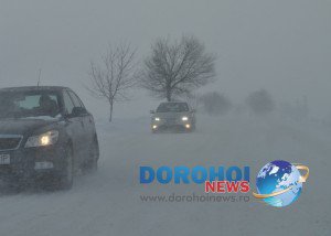 Vezi situaţia drumurilor naţionale şi judeţene la ora 08.00