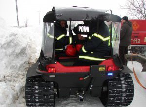 Patru persoane salvate de pompieri …